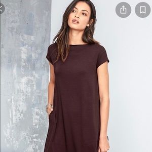 EILEEN FISHER Viscose-Jersey Knot-Detail Dress